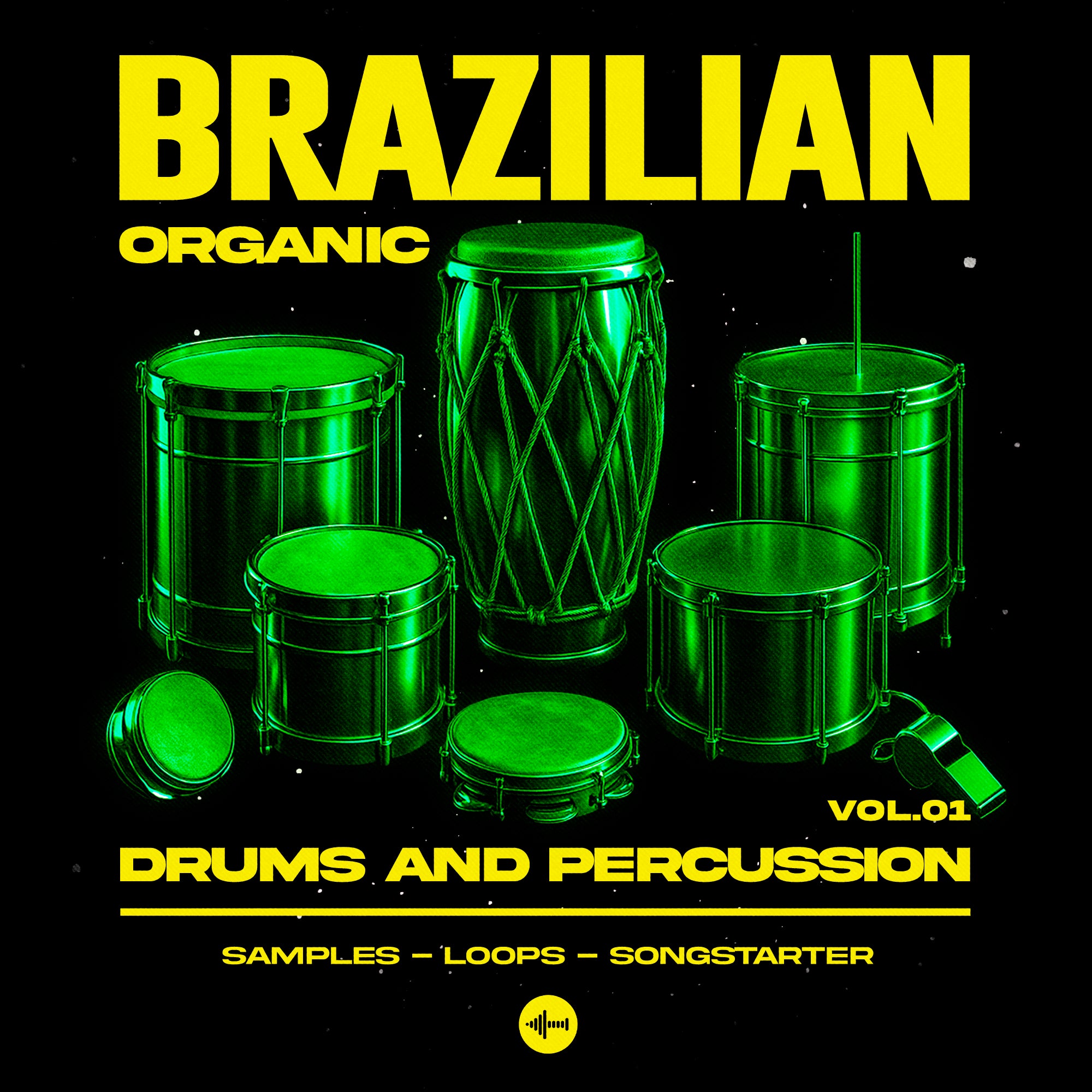 Brazilian Organic Drums & Percussion Vol. 1 – Studio Tronnic