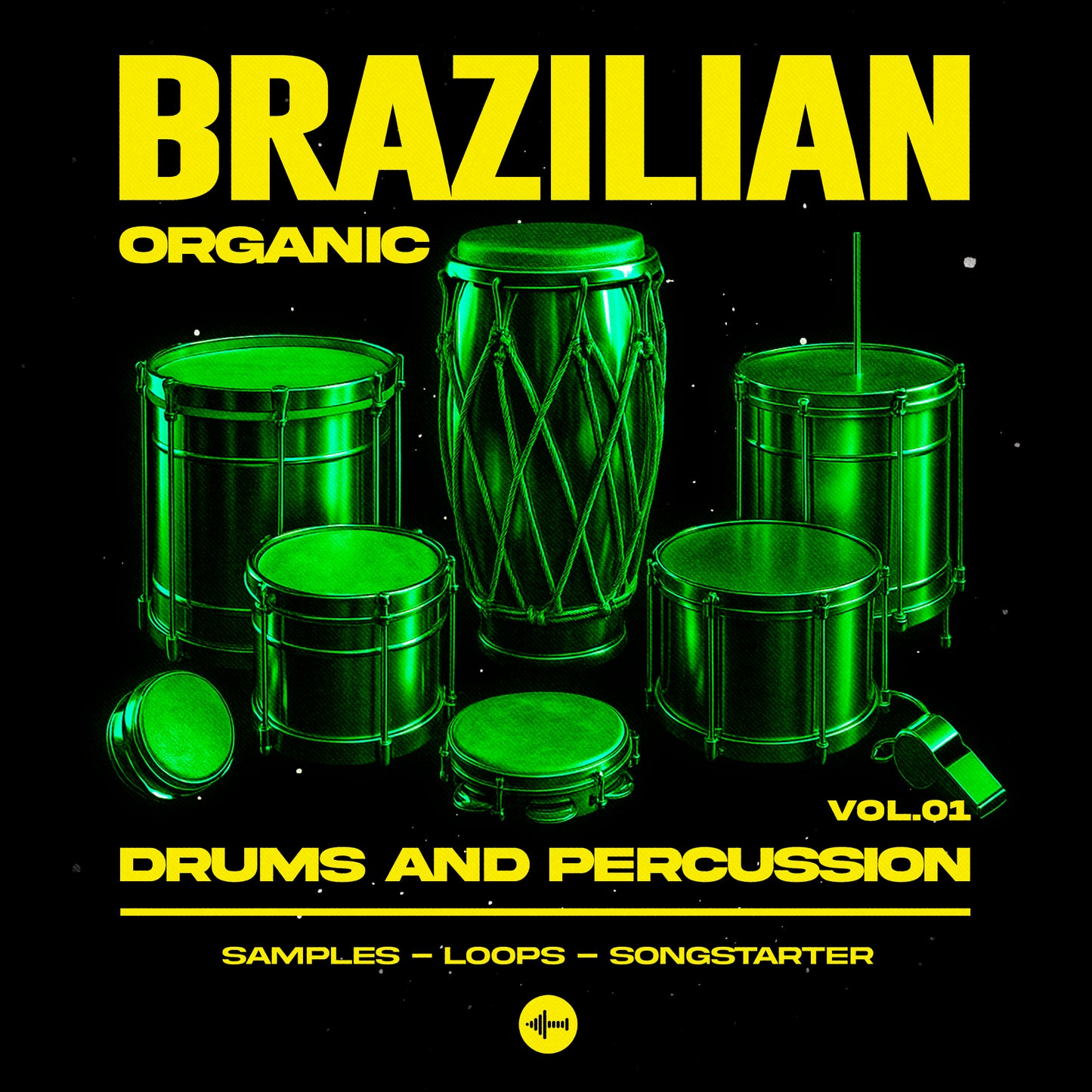 Brazilian Organic Drums & Percussion Vol. 1