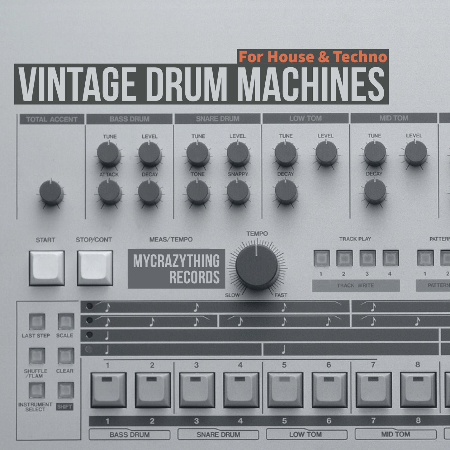 Vintage Drum Machines by Alan de Laniere