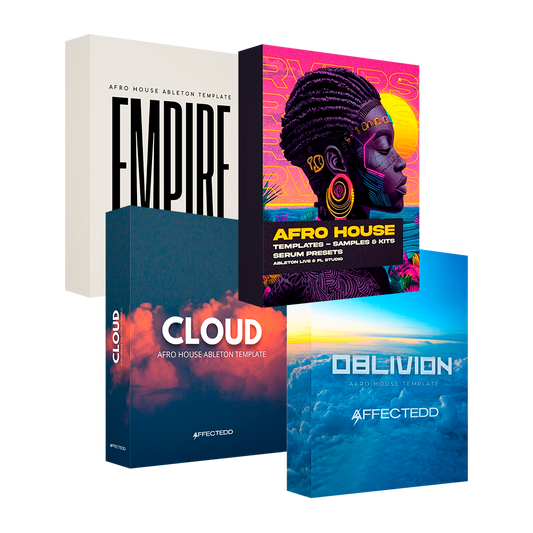 Afro House Ableton Templates Bundle - 50% OFF