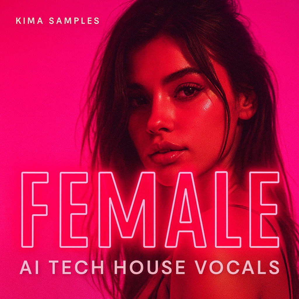 Female AI Tech House Vocals